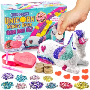 Unicorn Money Box gyémántfestő készlet
