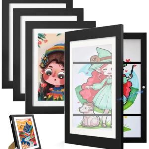 Gyermek képkeretek, A4-es, tölthető, elülső nyílással, akasztható