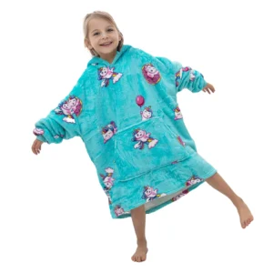 Túlméretes kapucnis pulóver